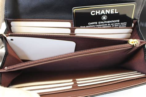 lambskin chanel wallet